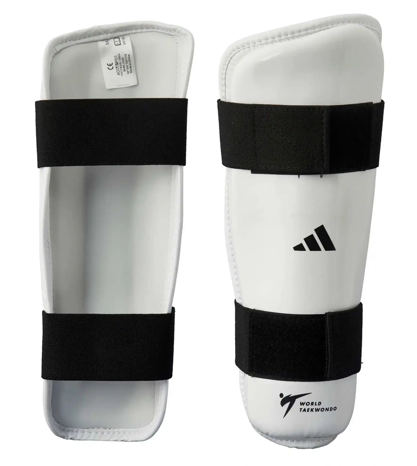 Adidas Schienbeinschutz PU weiß