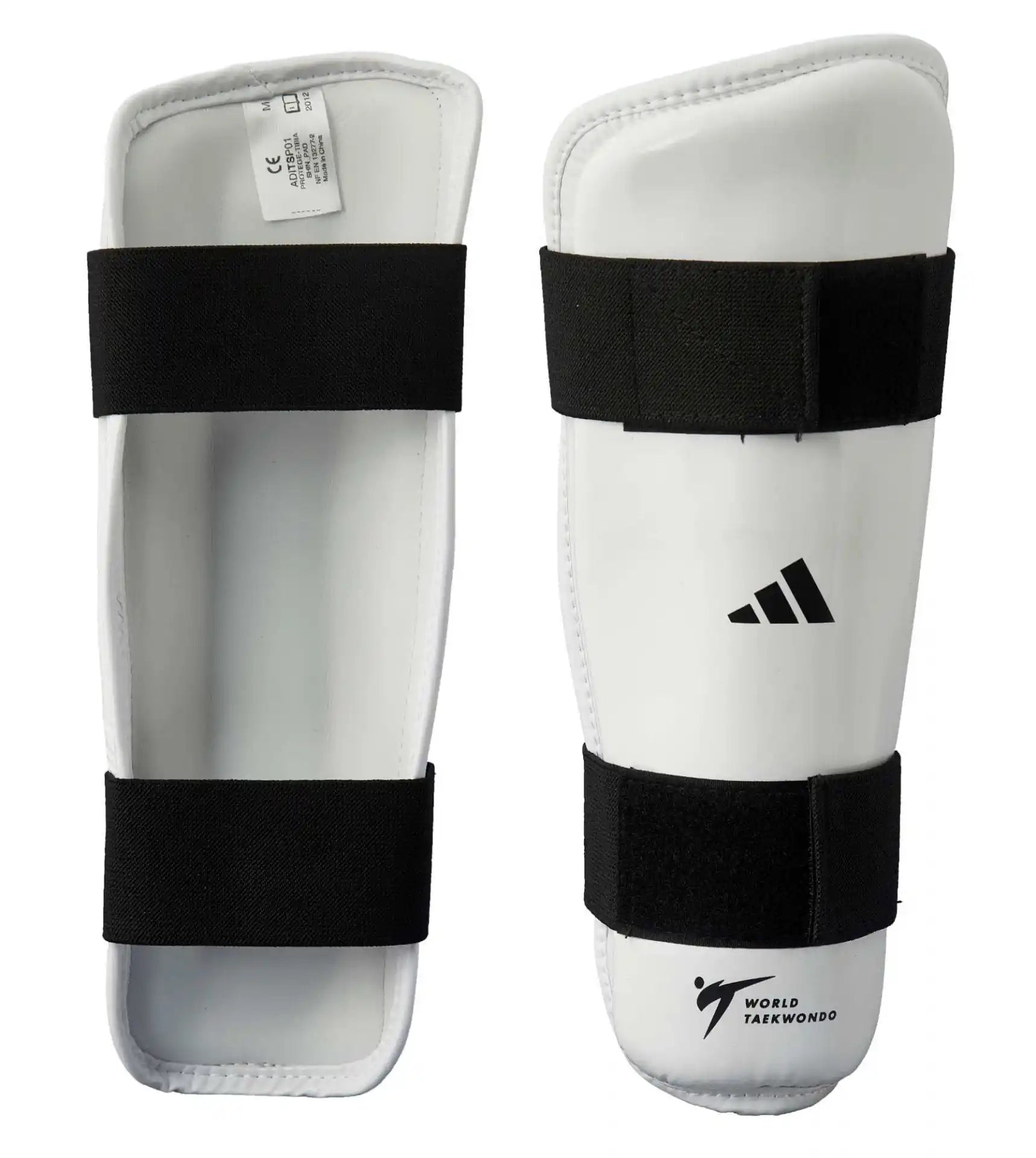 Adidas Schienbeinschutz PU weiß