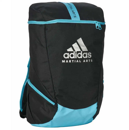 Adidas Sport Rucksack Martial Arts Schwarz/Cyan