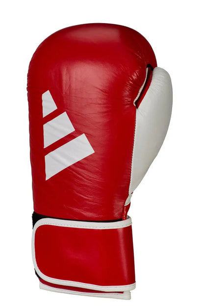 Adidas Wettkampf Boxhandschuhe SPEED 165 Rot Leder 10oz
