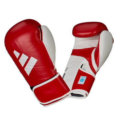 Adidas Wettkampf Boxhandschuhe SPEED 165 Rot Leder 10oz