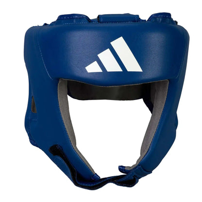 Adidas Wettkampf Kopfschutz IBA Blau
