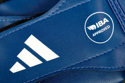 Adidas Wettkampf Kopfschutz IBA Blau