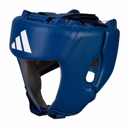 Adidas Wettkampf Kopfschutz IBA Blau