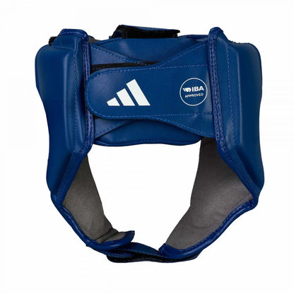 Adidas Wettkampf Kopfschutz IBA Blau