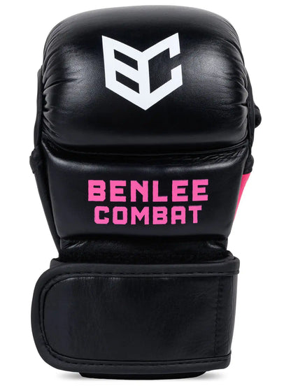 BENLEE MMA Sparring Handschuhe Fortry Schwarz/Pink