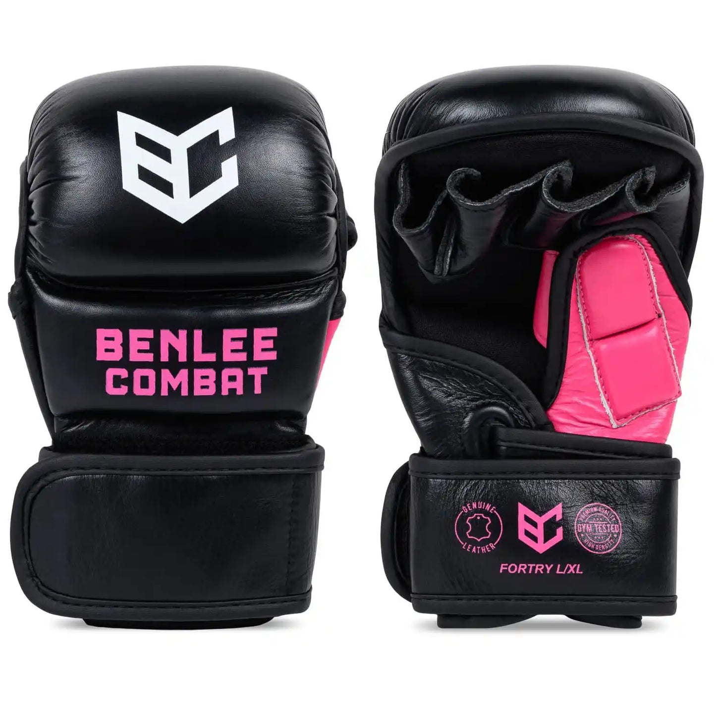 BENLEE MMA Sparring Handschuhe Fortry Schwarz/Pink