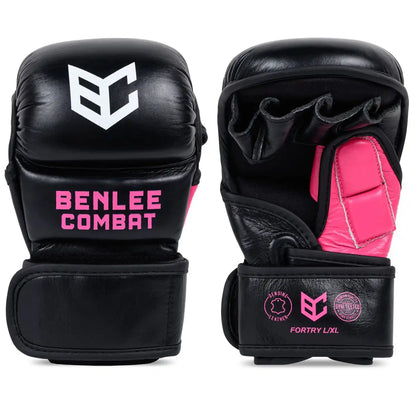 BENLEE MMA Sparring Handschuhe Fortry Schwarz/Pink