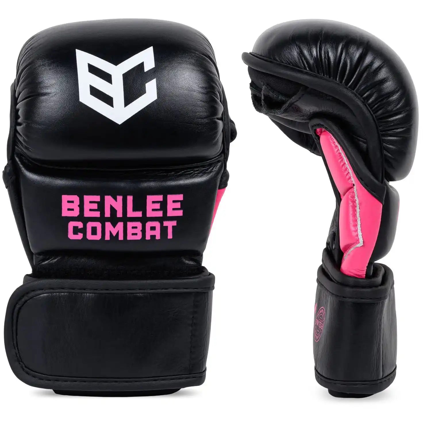 BENLEE MMA Sparring Handschuhe Fortry Schwarz/Pink