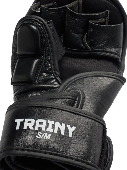 BENLEE MMA Sparring Handschuhe Trainy Schwarz