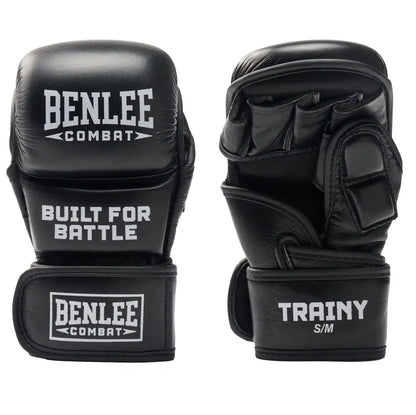 BENLEE MMA Sparring Handschuhe Trainy Schwarz