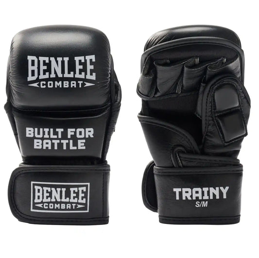 BENLEE MMA Sparring Handschuhe Trainy Schwarz