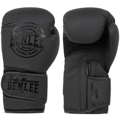 BENLEE Rocky Marciano Boxhandschuhe Black Label Nero