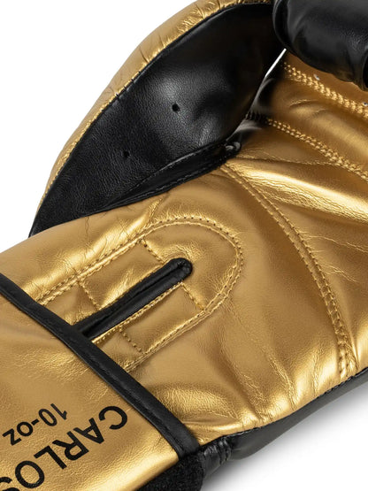 BENLEE Rocky Marciano Boxhandschuhe Carlos Schwarz/Gold