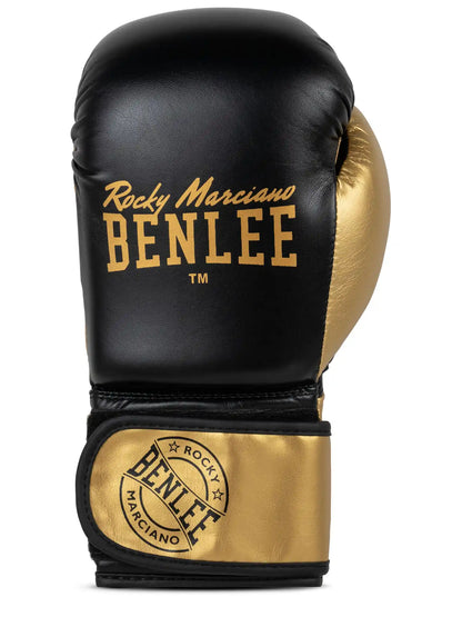BENLEE Rocky Marciano Boxhandschuhe Carlos Schwarz/Gold