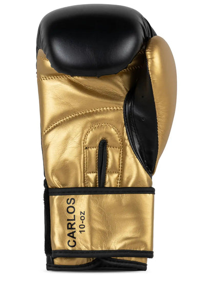 BENLEE Rocky Marciano Boxhandschuhe Carlos Schwarz/Gold