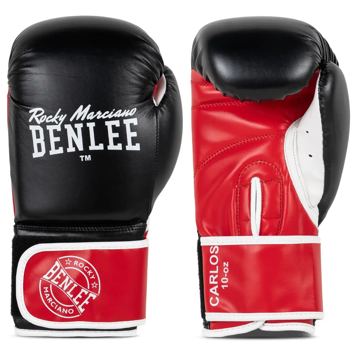 BENLEE Rocky Marciano Boxhandschuhe Carlos Schwarz/Rot