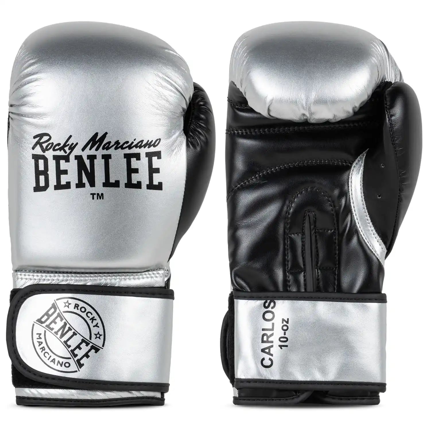 BENLEE Rocky Marciano Boxhandschuhe Carlos Silber/Schwarz