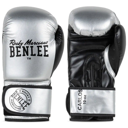 BENLEE Rocky Marciano Boxhandschuhe Carlos Silber/Schwarz