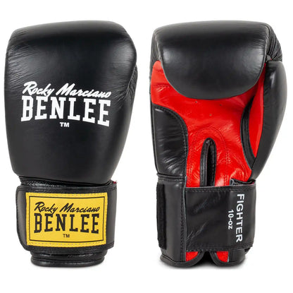 BENLEE Rocky Marciano Boxhandschuhe Fighter Schwarz