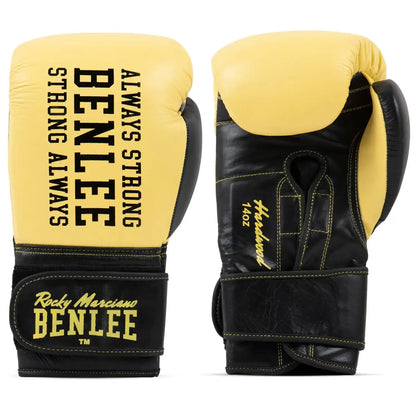 BENLEE Rocky Marciano Boxhandschuhe Hardwood - Gelb/Schwarz