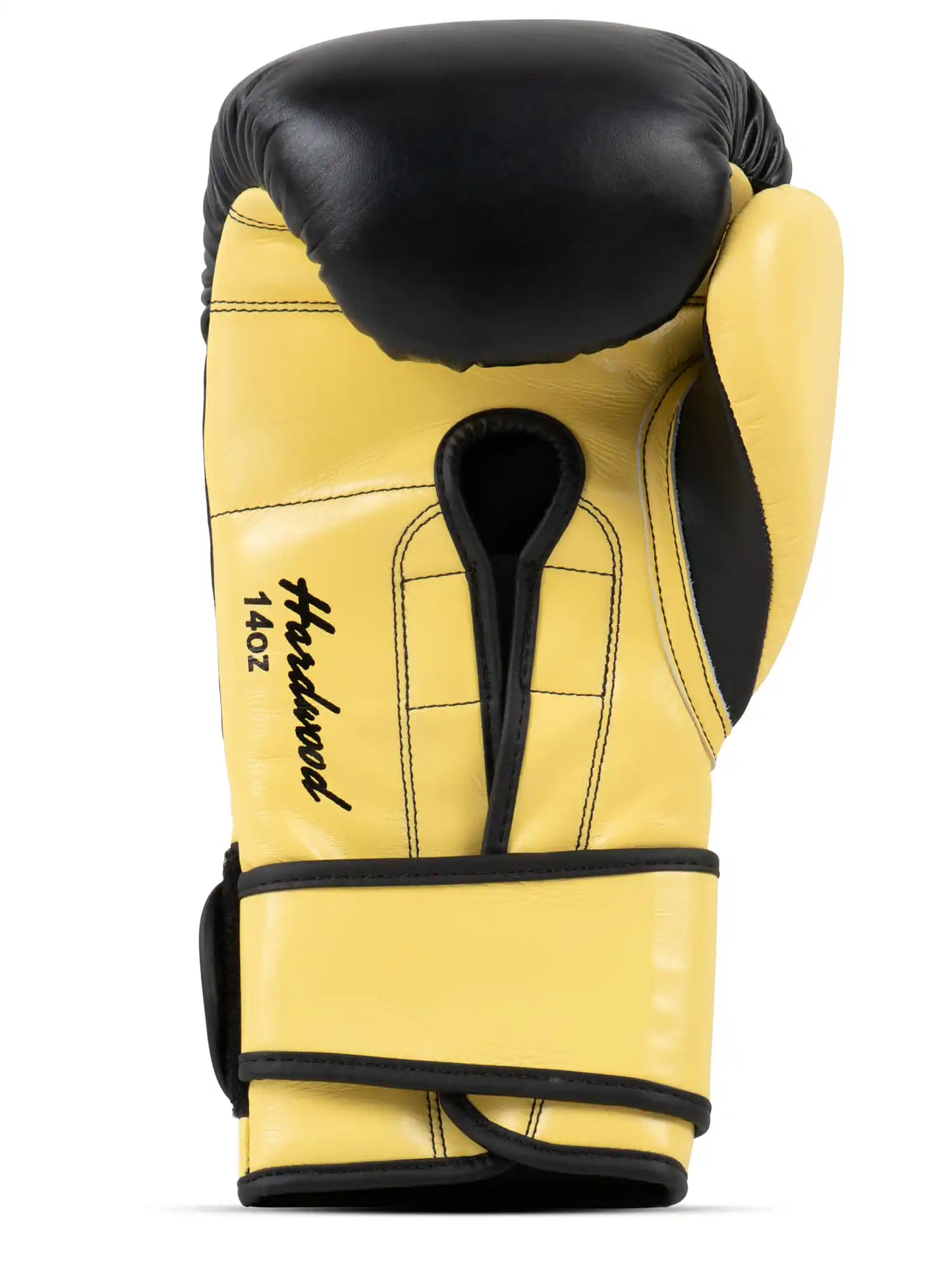BENLEE Rocky Marciano Boxhandschuhe Hardwood - Schwarz/Gelb