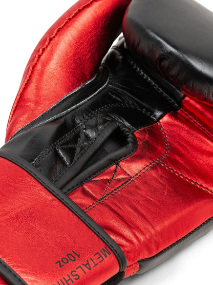 BENLEE Rocky Marciano Boxhandschuhe Metalshire Schwarz/Rot