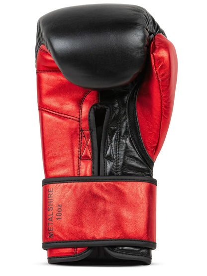 BENLEE Rocky Marciano Boxhandschuhe Metalshire Schwarz/Rot