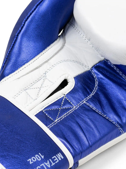 BENLEE Rocky Marciano Boxhandschuhe Metalshire Weiß/Blau