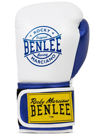 BENLEE Rocky Marciano Boxhandschuhe Metalshire Weiß/Blau