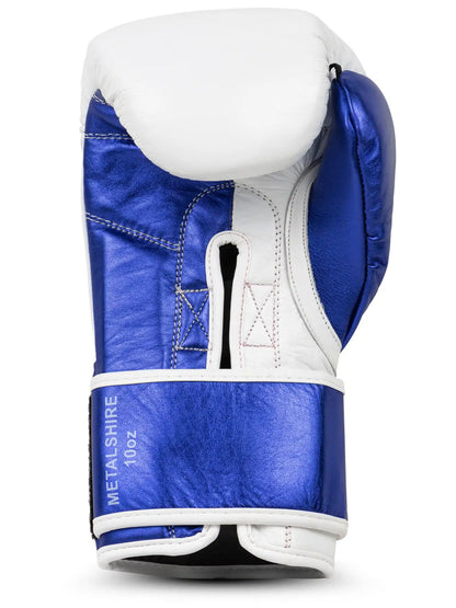 BENLEE Rocky Marciano Boxhandschuhe Metalshire Weiß/Blau