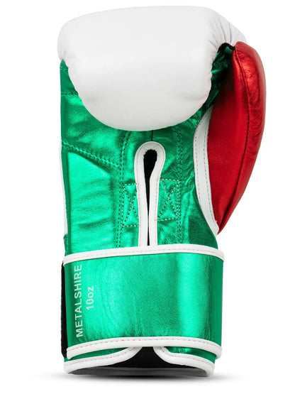 BENLEE Rocky Marciano Boxhandschuhe Metalshire Weiß/Grün