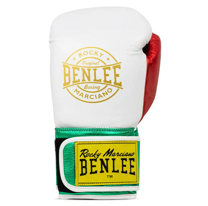 BENLEE Rocky Marciano Boxhandschuhe Metalshire Weiß/Grün