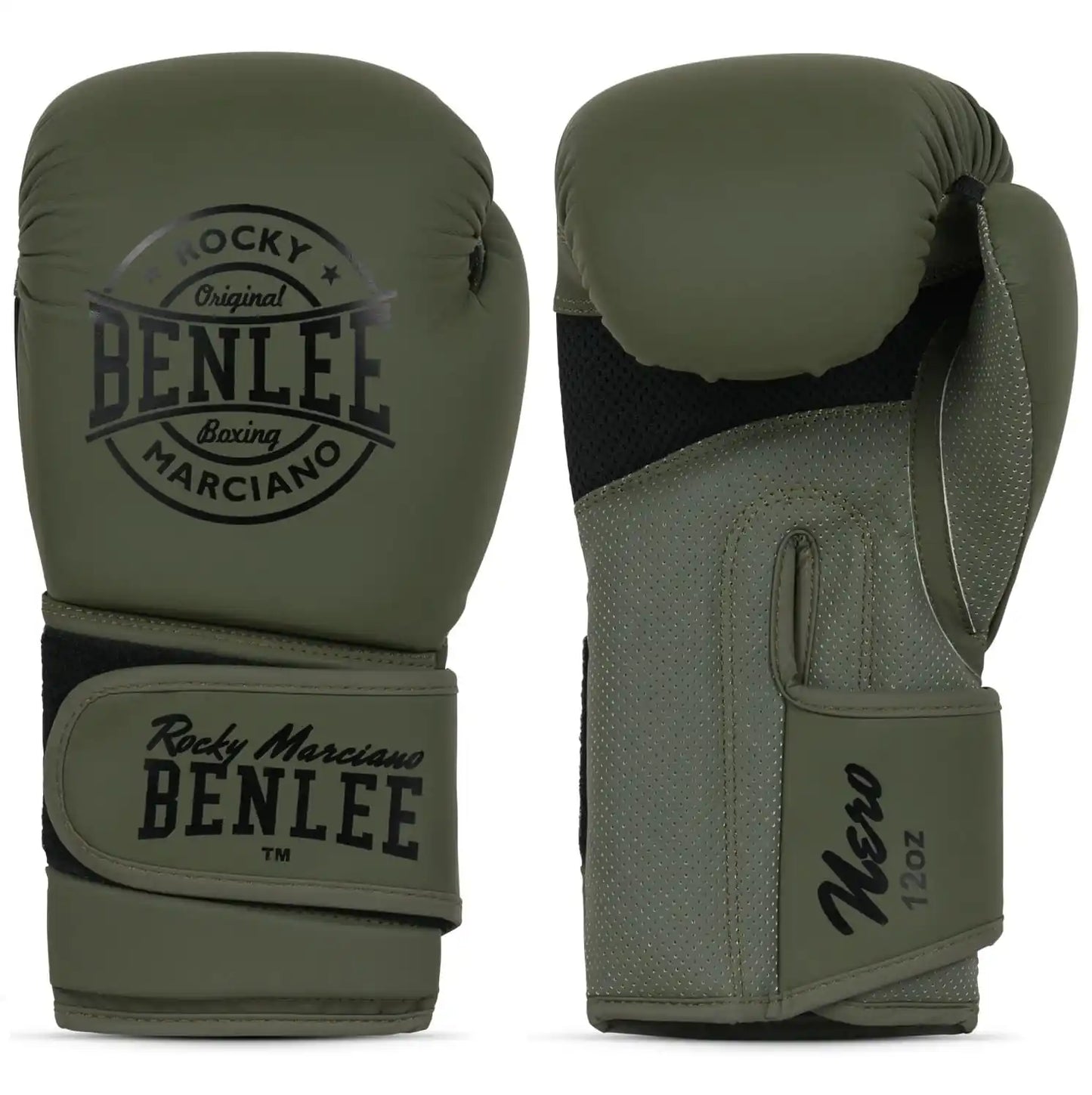BENLEE Rocky Marciano Boxhandschuhe NERO Olive