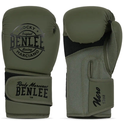 BENLEE Rocky Marciano Boxhandschuhe NERO Olive