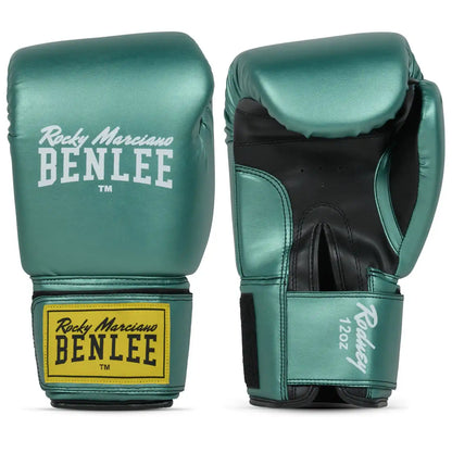 BENLEE Rocky Marciano Boxhandschuhe Rodney Metallic Grün