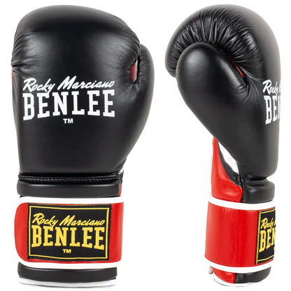 BENLEE Rocky Marciano Boxhandschuhe Sugar Deluxe Schwarz/Rot
