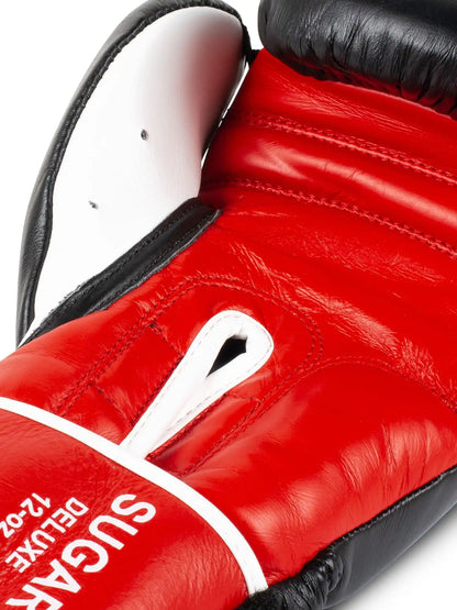 BENLEE Rocky Marciano Boxhandschuhe Sugar Deluxe Schwarz/Rot