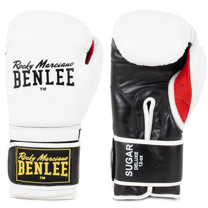 BENLEE Rocky Marciano Boxhandschuhe Sugar Deluxe Weiß