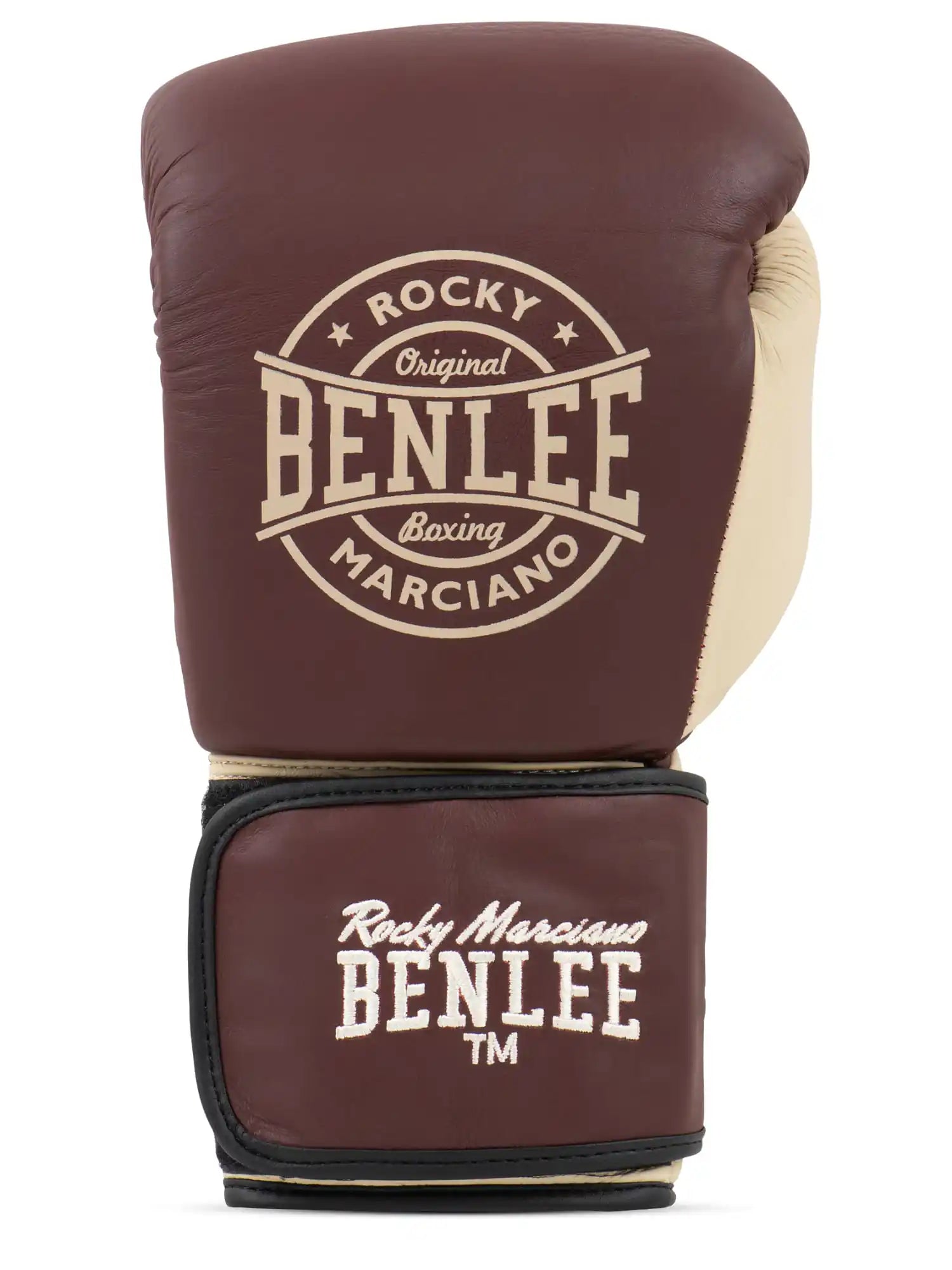 BENLEE Rocky Marciano Boxhandschuhe Wakefield Weinrot