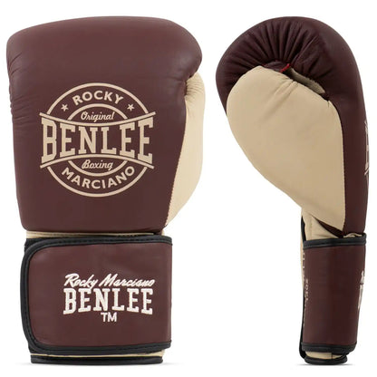 BENLEE Rocky Marciano Boxhandschuhe Wakefield Weinrot