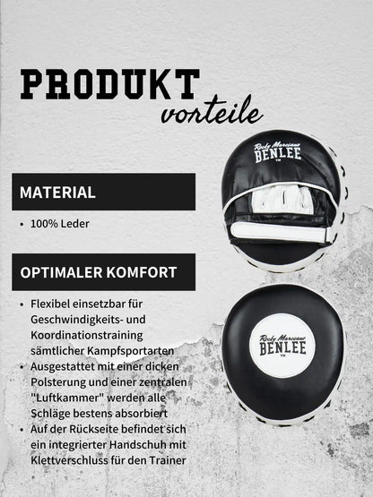 BENLEE Rocky Marciano Boxpratzen Air Raeville Schwarz/Weiß