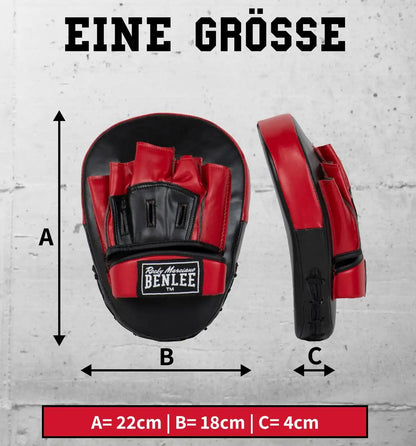 BENLEE Rocky Marciano Handpratzen Dewey Schwarz/Rot
