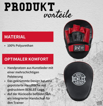 BENLEE Rocky Marciano Handpratzen Dewey Weiß