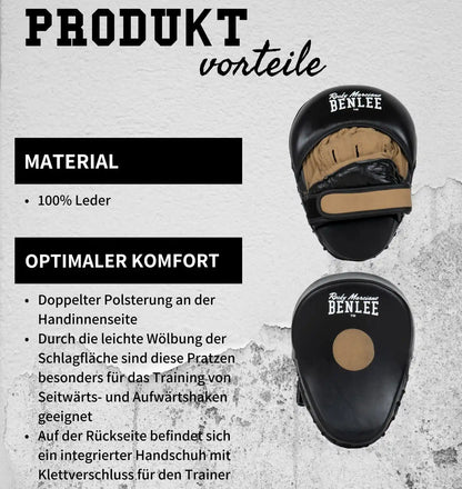 BENLEE Rocky Marciano Handpratzen Moore Schwarz
