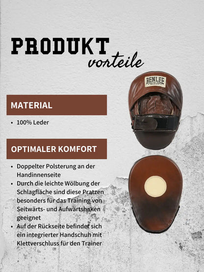 BENLEE Rocky Marciano Handpratzen Premium Vintage - Leder