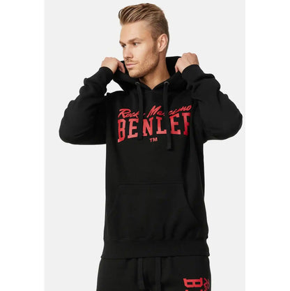 BENLEE Rocky Marciano Hoodie Stronghurst - Schwarz/Rot