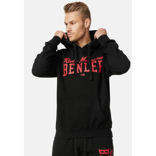BENLEE Rocky Marciano Hoodie Stronghurst - Schwarz/Rot
