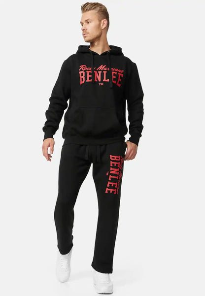 BENLEE Rocky Marciano Hoodie Stronghurst - Schwarz/Rot