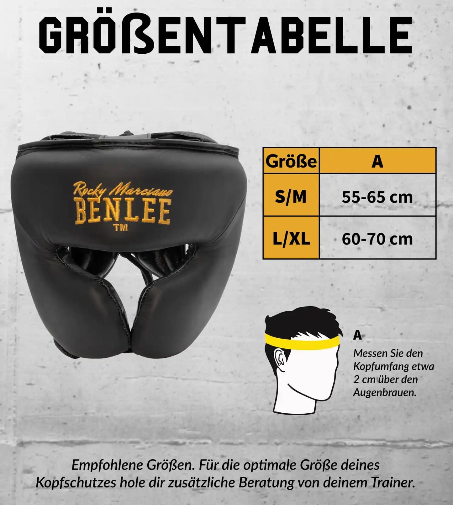 BENLEE Rocky Marciano Kopfschutz Berkley - Weinrot